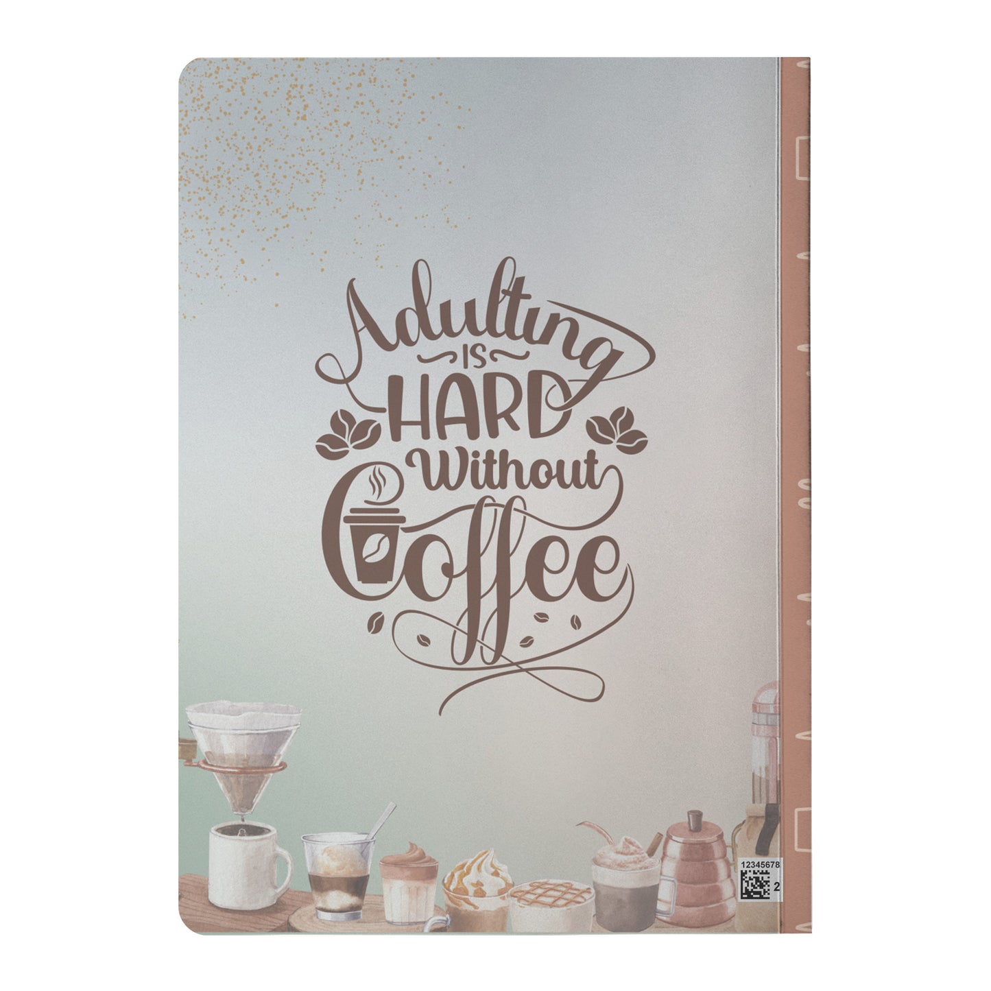 Coffee Lover Journal Back Cover