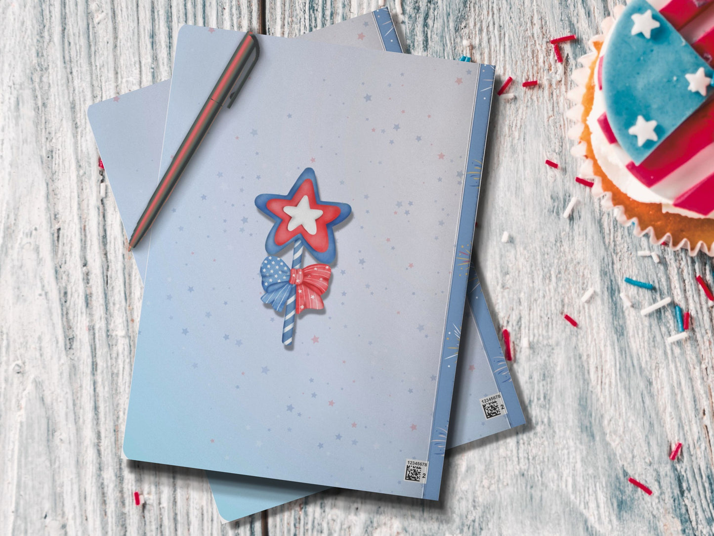 Patriotic Gnome Journal Back Cover
