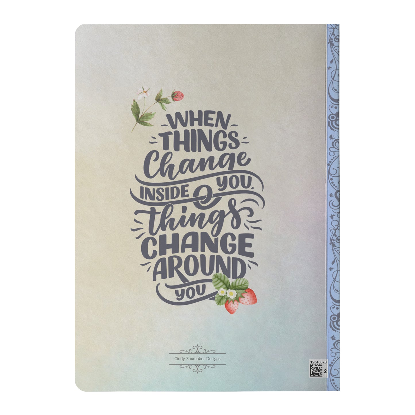 Nourish Your Thoughts Journal Back Cover