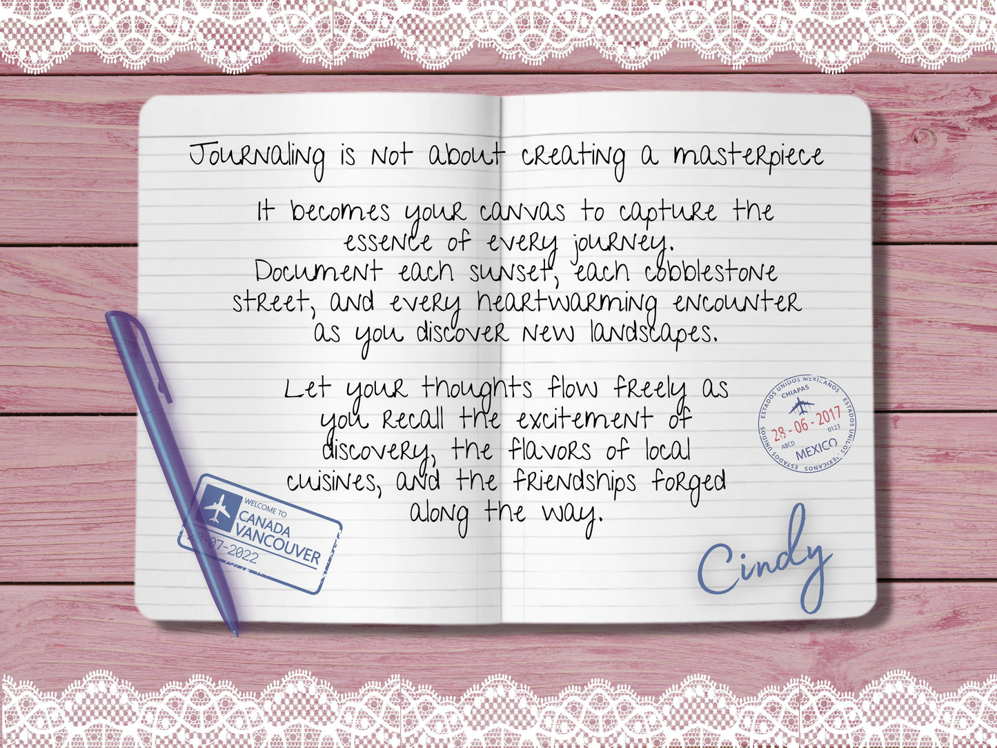 Journal Interior