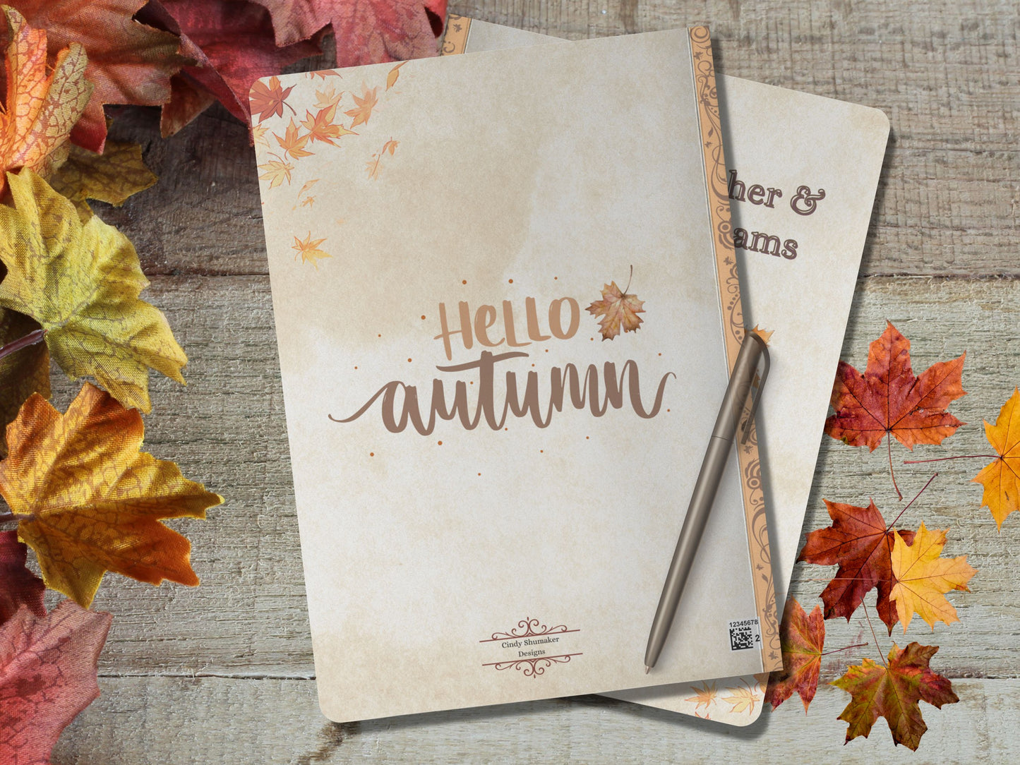 Sweater Weather & Pumpkin Dreams Back Cover