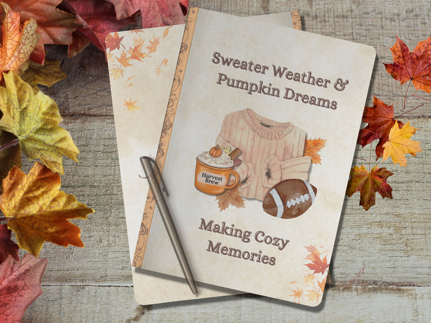 Sweater Weather & Pumpkin Dreams Front Cover