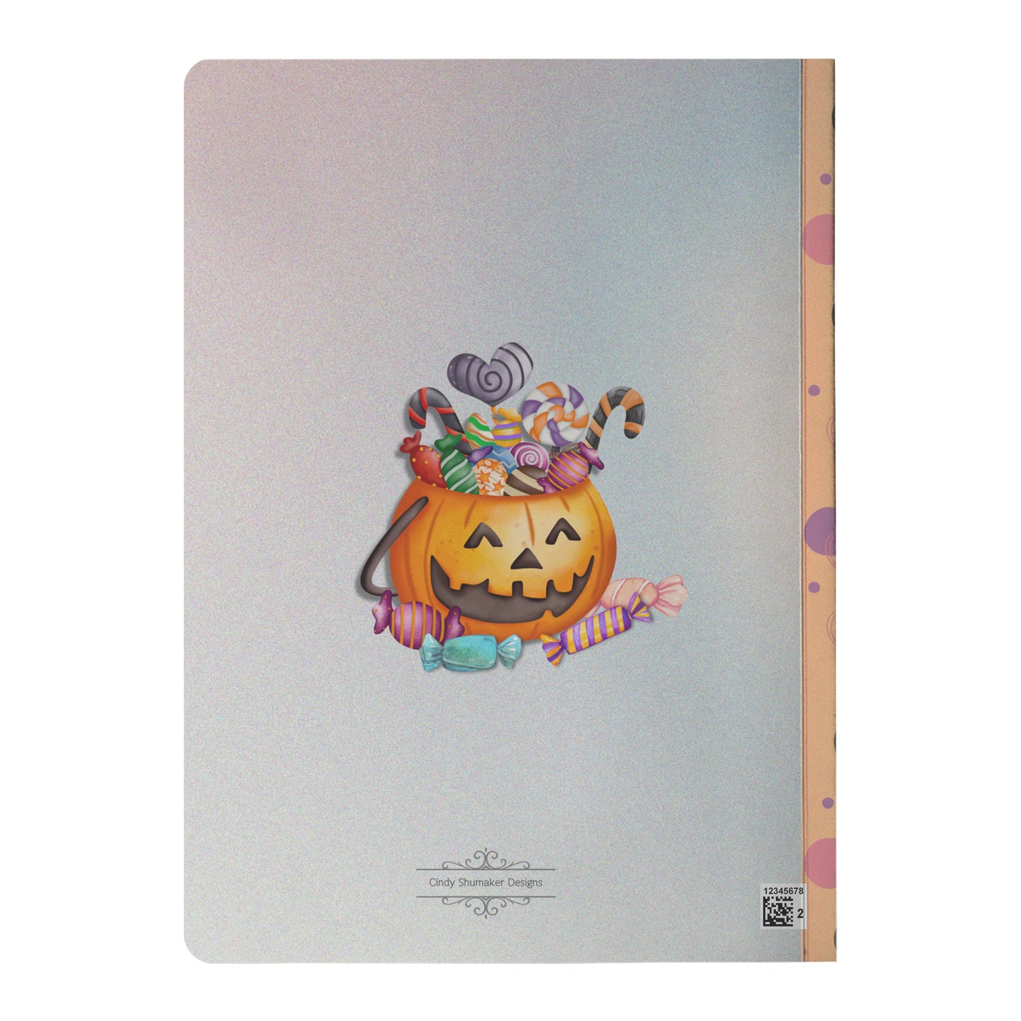 Halloween Gnome Journal Back Cover
